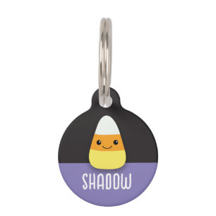 Candy Corn Pet Tag