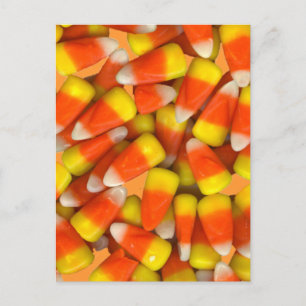 Candy Corn Postcard
