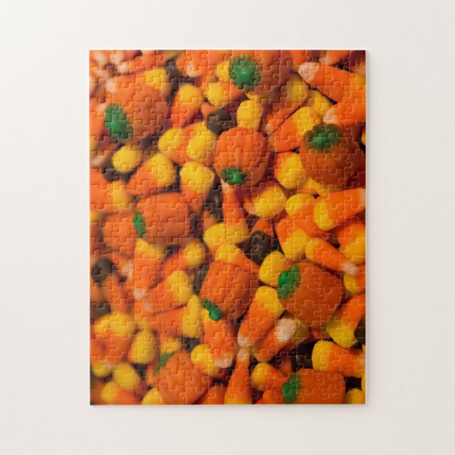 Candy Corn Puzzle. Candy, Autumn, Candy Fun Jigsaw Puzzle (Vertical)