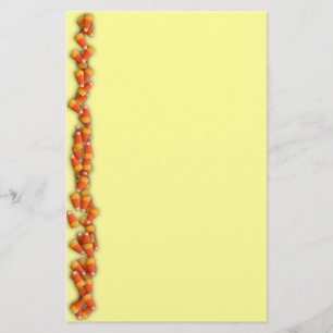 Candy Corn Stationery