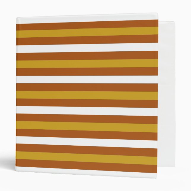 Candy Corn Stripes Binder (Front/Inside)