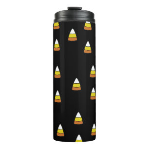 candy corn thermal tumbler