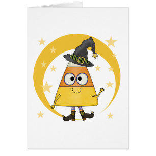 Candy Corn Witch Halloween