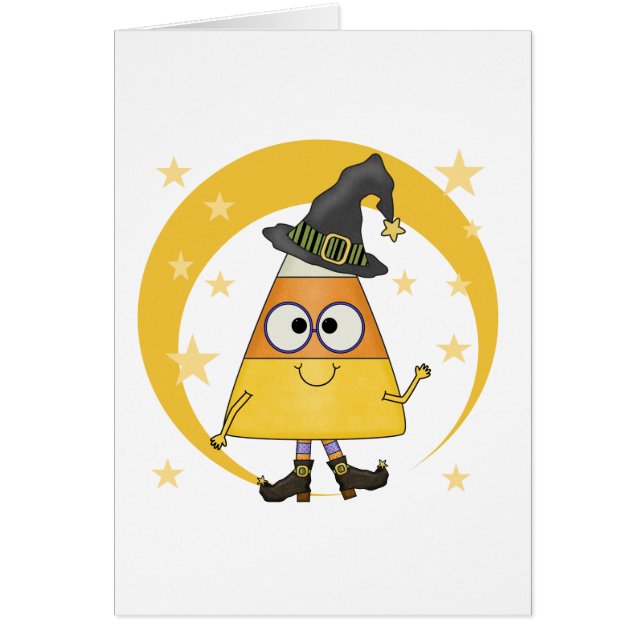 Candy Corn Witch Halloween (Front)