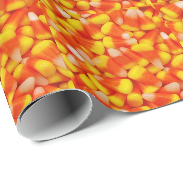 Candy Corn Wrapping Paper (Roll Corner)
