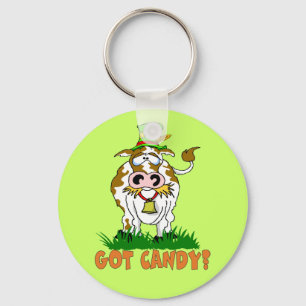 Candy Cow Key Chain