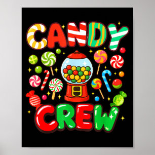 Candy Crew Candy Costume Women Candy Land Kids Swe Poster