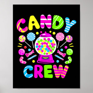 Candy Crew Costume Candy Land Kids Boy Girls Sweet Poster