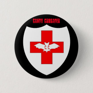 Candy Crusader Badge 2 Inch Round Button