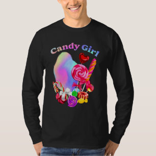 Candy Cute Girl Sweet Lolly Candy Treat 2 T-Shirt