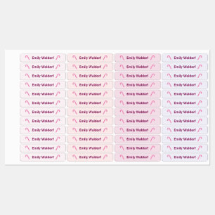 Candy Design Kids' Name Clothing School Labels