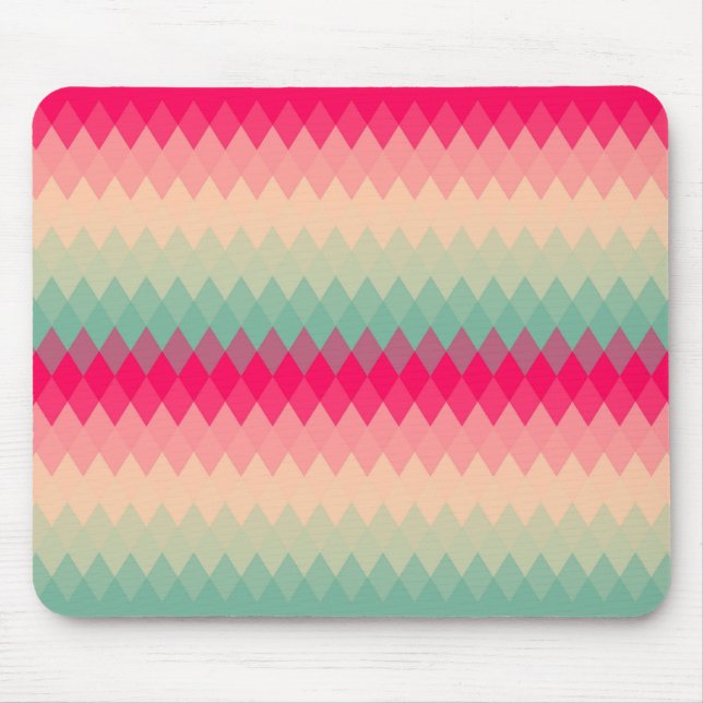 Candy Diamond Cascade Mouse Pad (Front)
