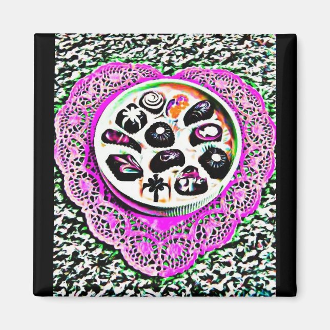 Candy Dish Painting Magnet (Front)
