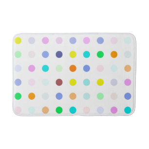 Candy Dot Bath Mat