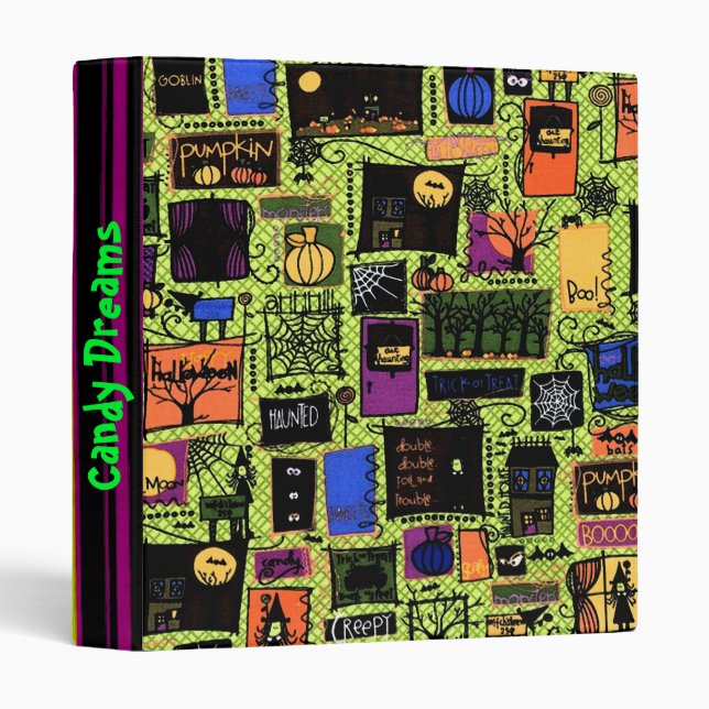 Candy Dreams ~ Classeur 1" (Devant/Côté)