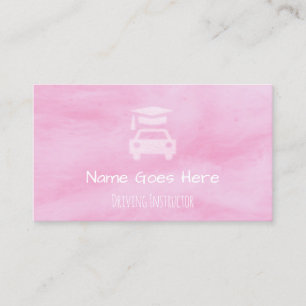 "Candy" Driving Instructor Business Cards