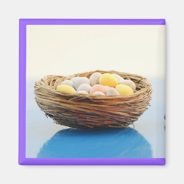 Candy Easter Eggs Magnet (Front)