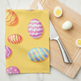Candy Egg Parade Kitchen Towel