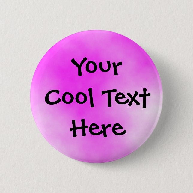 "Candy floss" Template 2 Inch Round Button (Front)