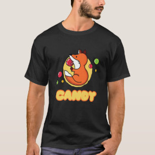Candy Fox Candy Lollipop Sweets Premium T-Shirt