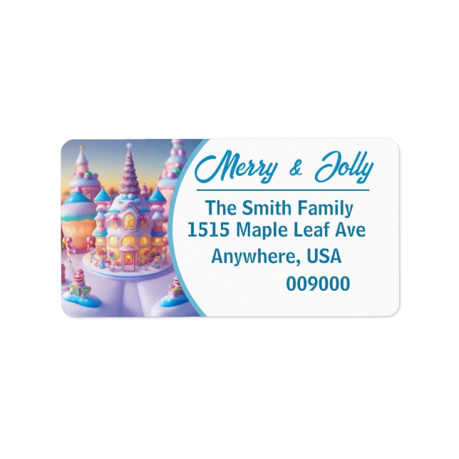 Candy Galaxy - Return Address Label (Front)