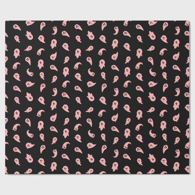Candy Ghost Wrapping Paper (Flat)