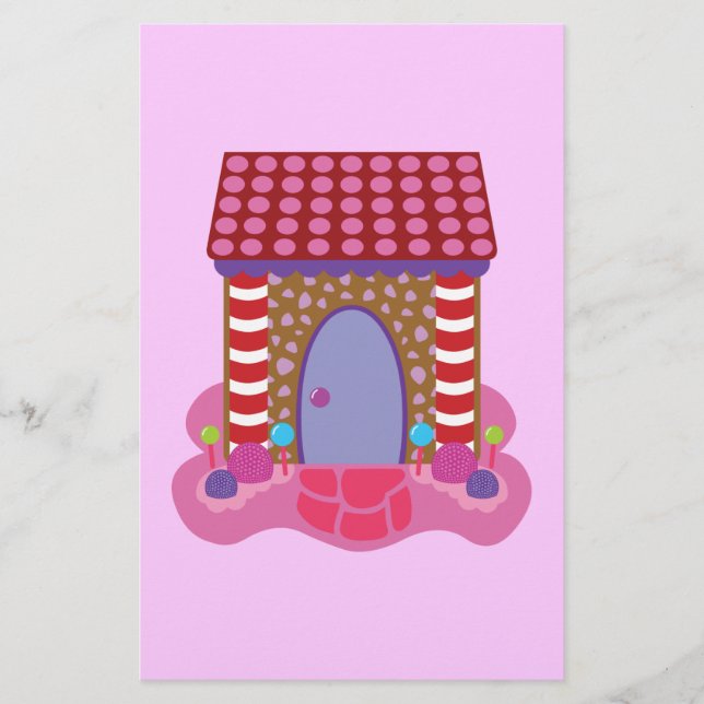 Candy Gingerbread House (Front)