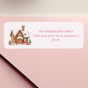 Candy Gingerbread Maison rose Anniversaire