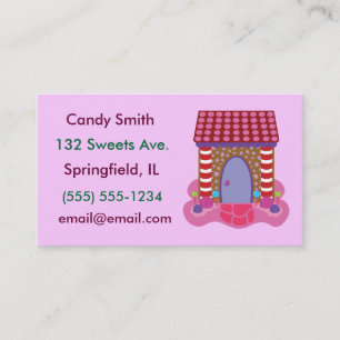 Candy Gingerpain Maison Cartes de visite