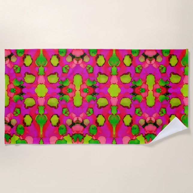 Candy Girl Beach Towel (Front)