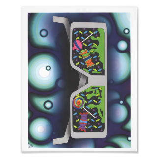 Candy Glasses Print