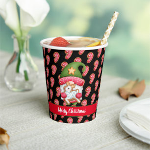 Candy Gnome Customize Colour and Text Paper Cups