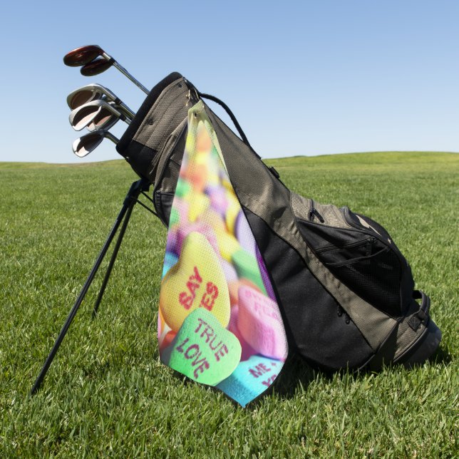 Candy Golf Towel (Green)