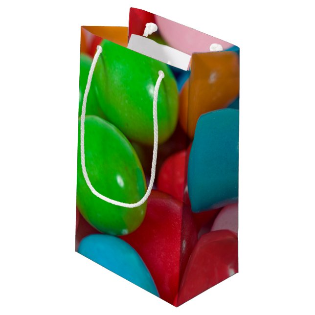 candy gumballs small gift bag (Back Angled)
