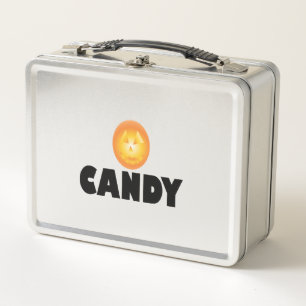 Candy Halloween Metal Lunch Box