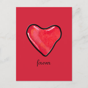Candy Heart 1 Love Carte postale