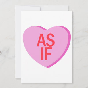 Candy Heart - AS IF Invitation