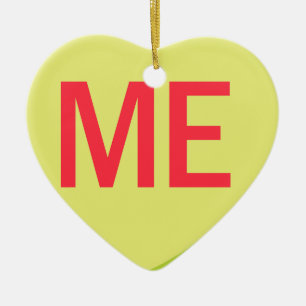 Candy Heart - ME Ceramic Ornament