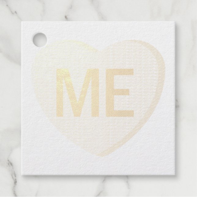 Candy Heart - ME Favour Tags (Front)