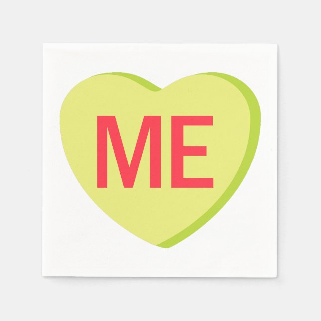 Candy Heart - ME Napkin (Front)