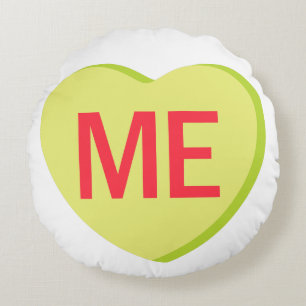 Candy Heart - ME Round Pillow