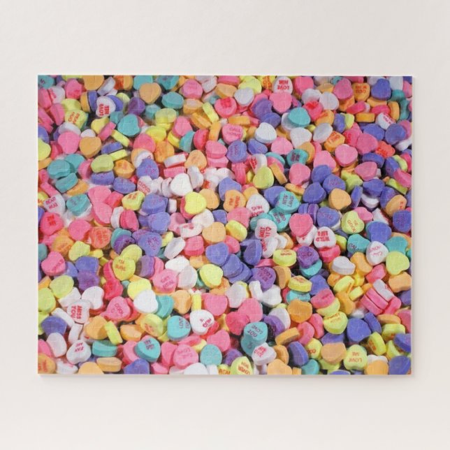 Candy Hearts Puzzle (Horizontal)
