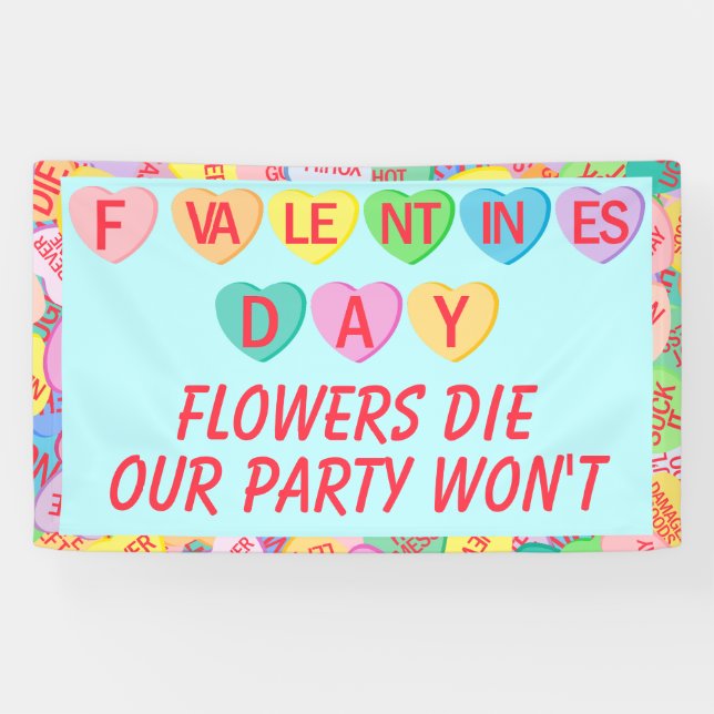 Candy Hearts V. 2.0 Banner (Horizontal)