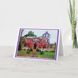 Candy House Birthday Card