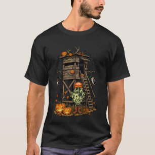 Candy Hunter Camo Ghost Boys Halloween Deer Duck H T-Shirt
