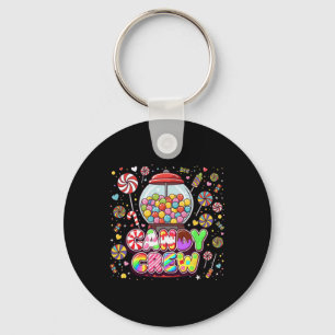 Candy Land Candy Crew Party Halloween Costumes Can Keychain