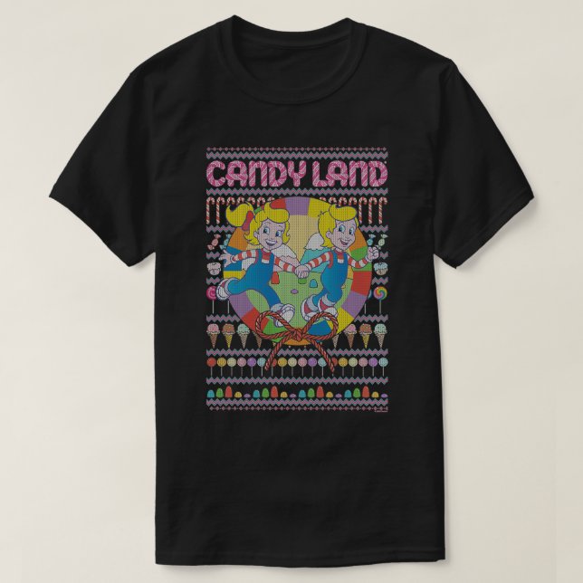Candy Land Christmas Ugly Sweater  (Design Front)