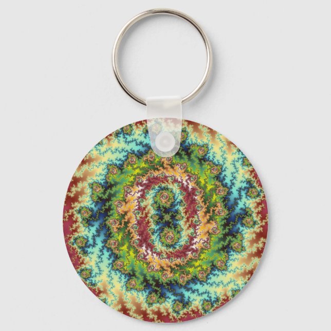 Candy Land - Fractal Keychain (Front)