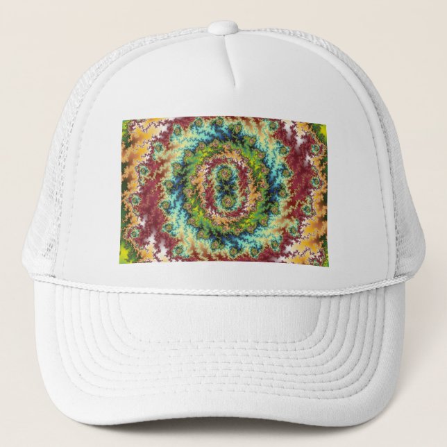 Candy Land - Fractal Trucker Hat (Front)