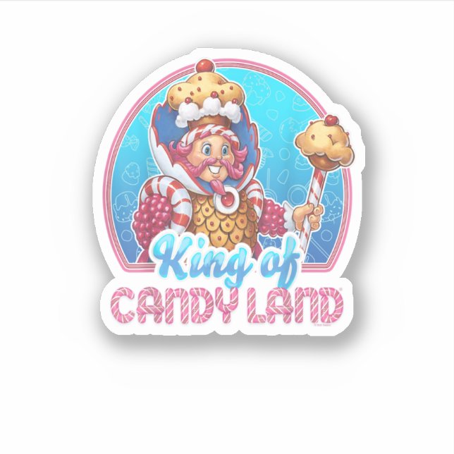 Candy Land King Of Candy Land Portrait  (Front)